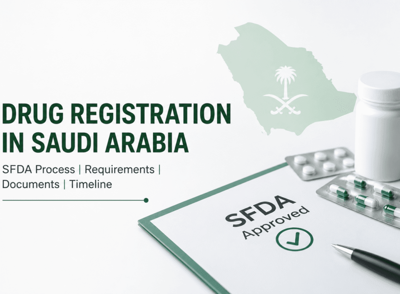 Drug Registration in Saudi Arabia SFDA Process & Guide