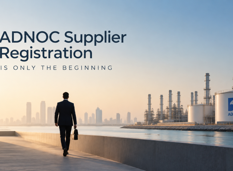 ADNOC Supplier Registration ADNOC Supplier Registration